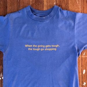 Vintage Blue 80's Hanes 50/50 T-Shirt